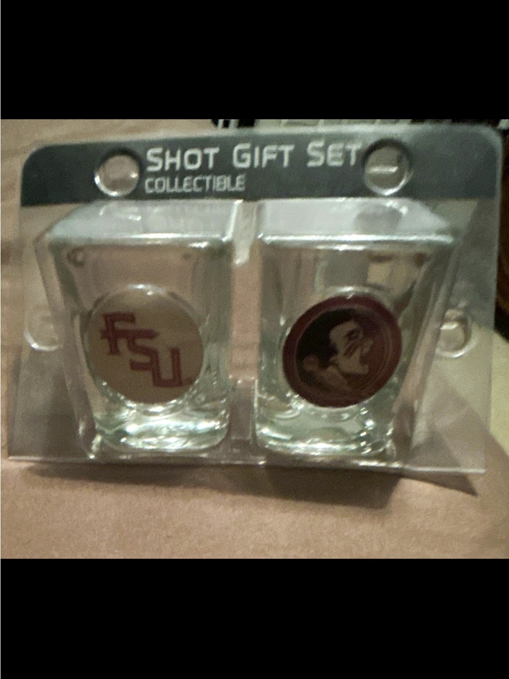 FSU Maroon Shot Glass Gift Set - Collegiate Collectible